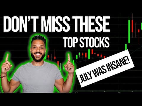 My TOP 10 STOCKS to buy in August 2020! [🚀HIGH growth potential🚀] thumbnail