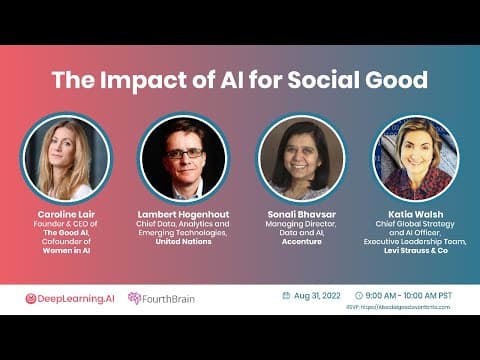 How Can AI Be Used for Social Good Effectively? thumbnail