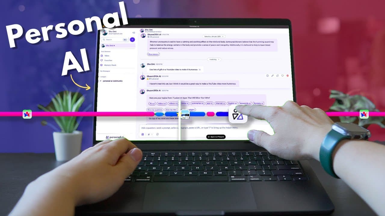 YouTube video player