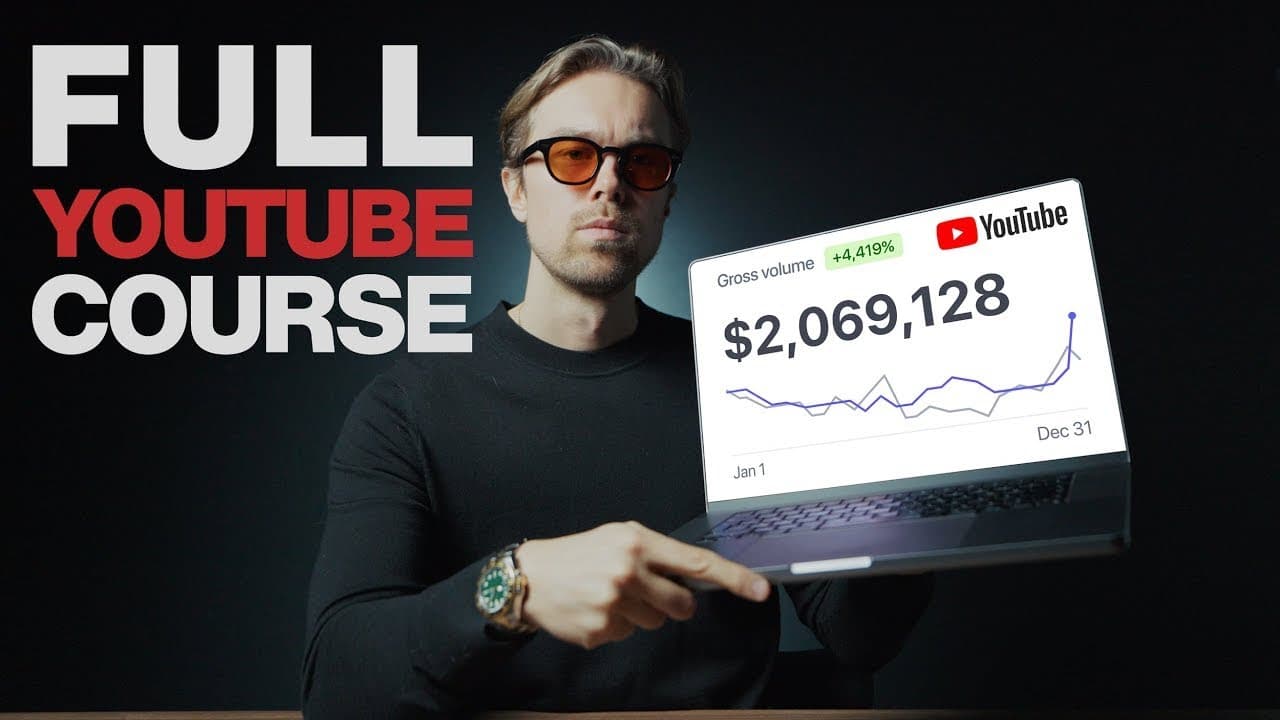 YouTube video player