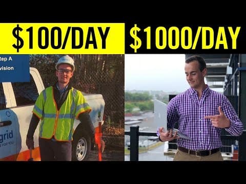 Earning $100 vs $1,000 A Day At 23! (Employee vs Entrepreneur) thumbnail