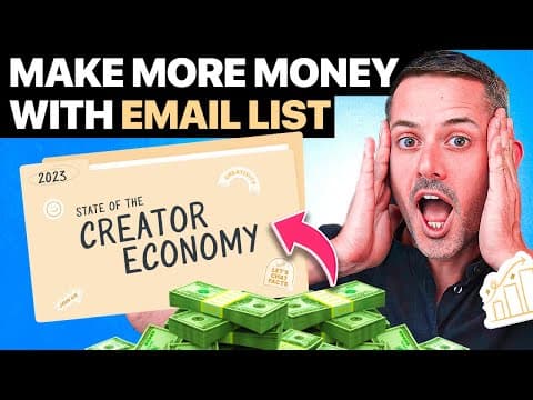 The Fastest Way to Monetize Your Email List in 2023 @Convertkit ​⁠ thumbnail