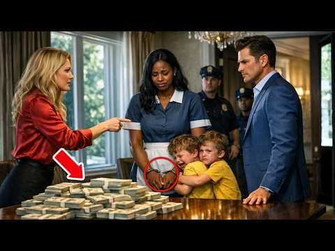 Maid Arrested with $50,000 in Her Bag... What the Billionaire's Twins Confessed Made Him Divorce thumbnail