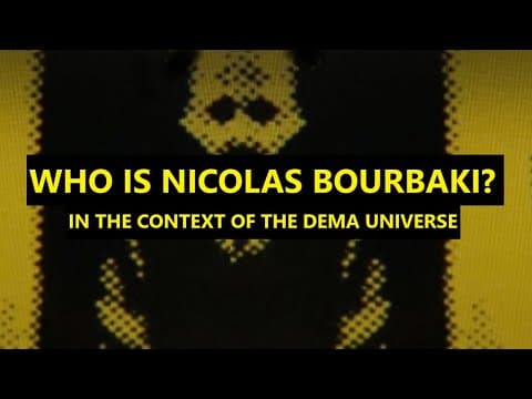 Nicolas Bourbaki Meaning in Morph/TRENCH - Twenty One Pilots thumbnail