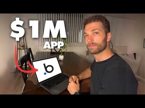 How to build a $1M SaaS with no code in 10 months thumbnail