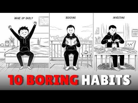 10 Boring Habits that Quietly Will Transform Your Life in 2026 thumbnail