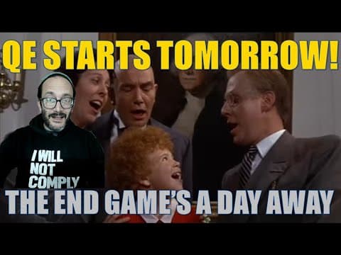 The Fed Restarts QE TOMORROW at $45B a Month, so Silver Explodes thumbnail