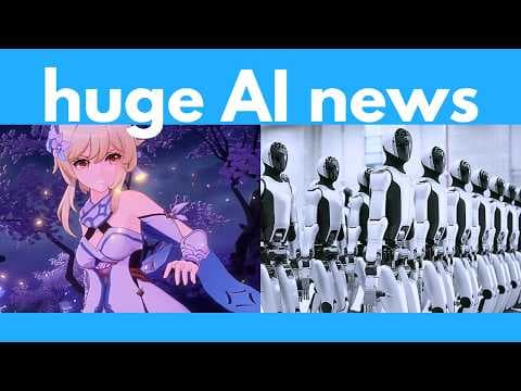 GPT-5.1, AI plays any video game, robot army, AI marriage, new TTS, world models: AI NEWS thumbnail