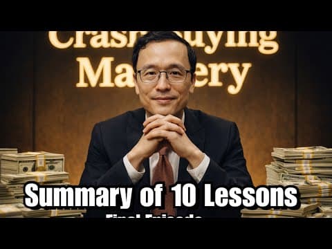 Crash Buying All 10 Lessons into 1. The Grand Summary! thumbnail