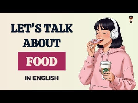 English in Daily Life — How to Talk About Food, Ordering & Real Conversations! | English Podcast thumbnail