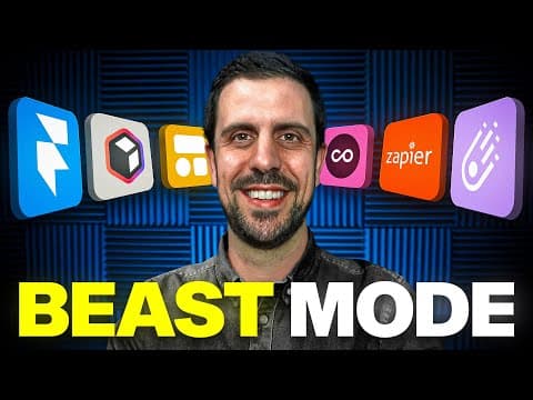 7 No-Code + AI  Tools That Can Make You a Millionaire thumbnail