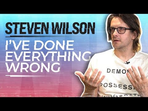 Steven Wilson Reveals Porcupine Tree Secrets & The Truth About Coldplay & Radiohead thumbnail