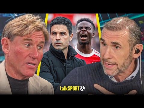 "MAKE YOUR OWN LUCK!" Simon Jordan & Martin Keown DEBATE whether Arsenal will win the Premier League thumbnail