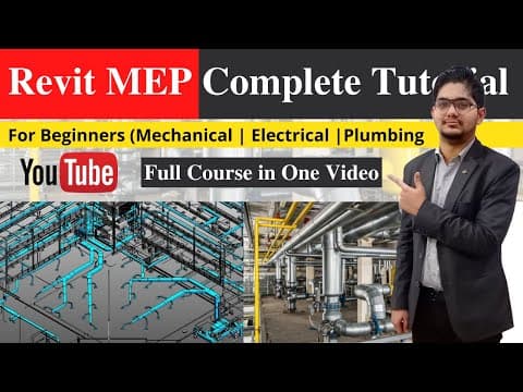[Complete] Revit MEP Course for Beginners | Revit MEP in 2 Hours thumbnail
