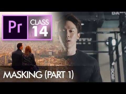 Masking (Part 1) - Adobe Premiere Pro CC Class 14 - Urdu / Hindi [Eng Sub] thumbnail