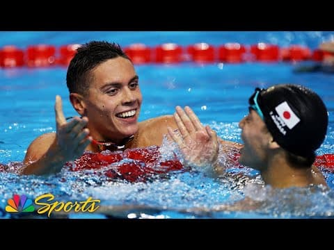 Twenty-year-old David Popovici completes comeback in men’s 200m freestyle at worlds | NBC Sports thumbnail