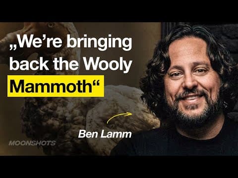 How AI Is Resurrecting Mammoths To Save The Planet w/ Ben Lamm | EP #53 thumbnail