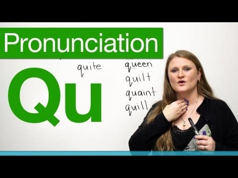 Pronunciation - QU thumbnail