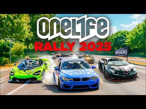 Craziest Rally ever? - 60+ SUPERCARS VS. POLICE in Eastern Europe! - OneLife Rally 2025 thumbnail