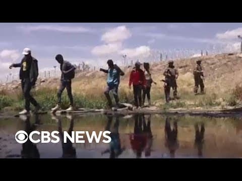 Illegal border crossings into the U.S. plunge, but migrants remain desperate in Mexico thumbnail