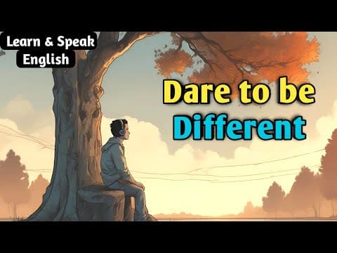 Stop Chasing Others' Dreams | Dare to be Different | Powerful Motivation Story by Wordy Tales thumbnail