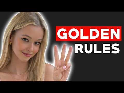 How to Be Good With Girls: 3 Golden Rules thumbnail