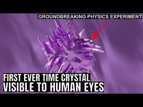 Physicists Create First Ever Time Crystal We Can See With Our Eyes thumbnail