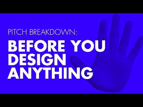 3 Things To Do Before You Design Anything thumbnail