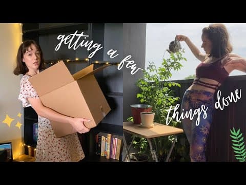 a Productive Day VLOG 📦 packing to move & registering for classes thumbnail