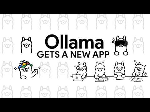 Ollama Gets a New App thumbnail