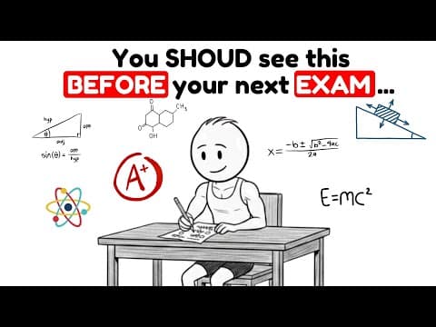 How to ACE Every Exam (It Feels Like CHEATING) | Backed by Real Science thumbnail