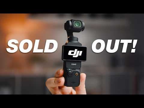 The DJI Pocket 3 is SOLD OUT, Here are 3 Cameras to Buy Instead thumbnail