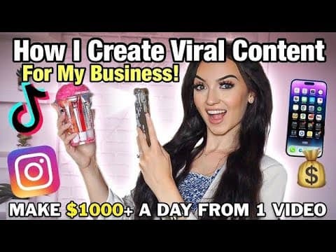 How To Create VIRAL Videos & Make $1000s Daily | FULL TUTORIAL | How to Make Ads For Your Business thumbnail