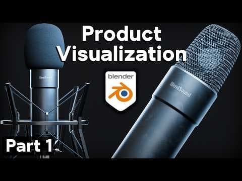 Product Visualization in Blender🎙️Part 1 (Tutorial) thumbnail