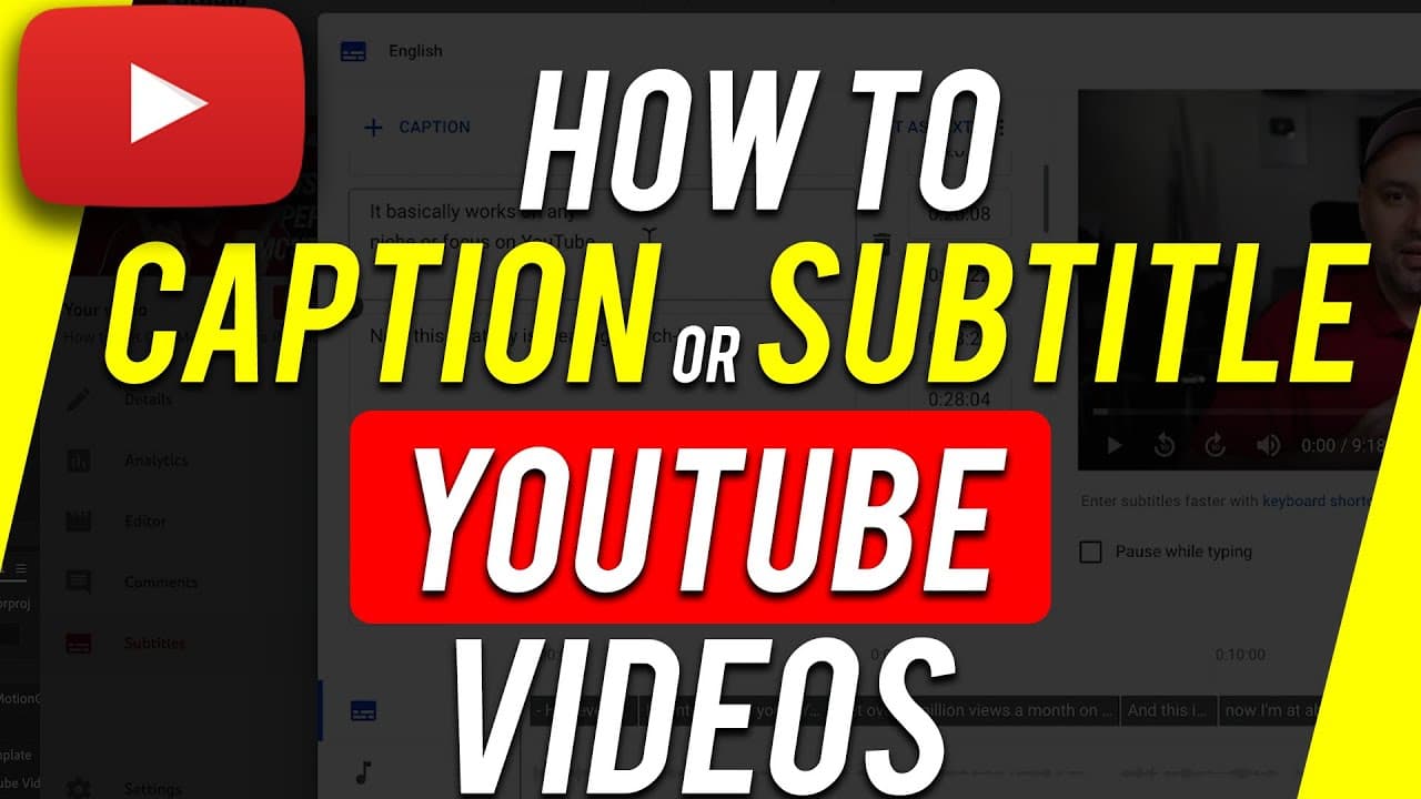 YouTube video player