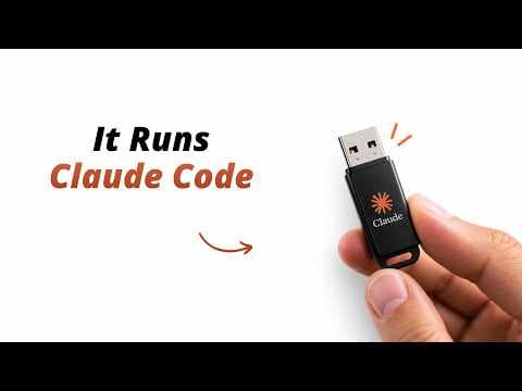How to Run Claude Code Portably from a USB Drive thumbnail