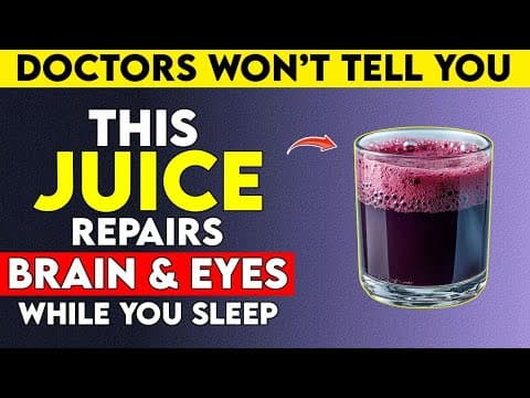 Seniors: Top 4 Juices to Restore Vision and Memory While You Sleep thumbnail
