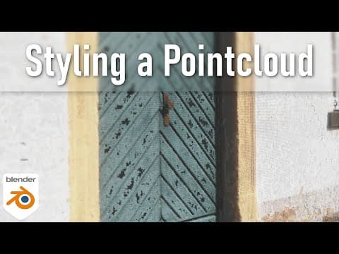 Styling a PointCloud in Blender [Blender 2.93] | English thumbnail