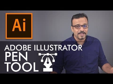 Adobe Illustrator Training - Class 3 - Pen Tool Urdu / Hindi [Eng Sub] thumbnail