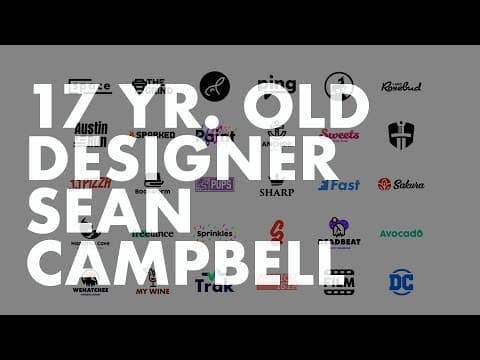 17 yr Old Graphic Designer Sean Campbell—Self Taught Young Gun thumbnail