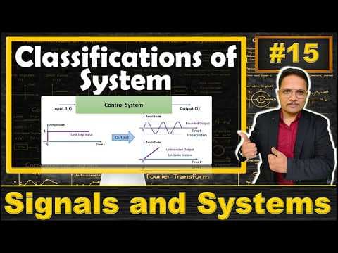 Classifications of Systems: Linearity, Time Variant, Causality, Stability, and Invertibility thumbnail