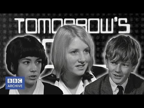 1966: Children imagine life in the year 2000 | Tomorrow’s World | Past Predictions | BBC Archive thumbnail