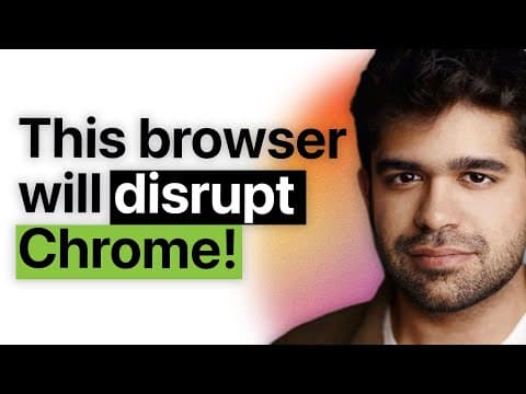 AI Will Make Browsers Autonomous - Perplexity CEO Aravind Srinivas thumbnail