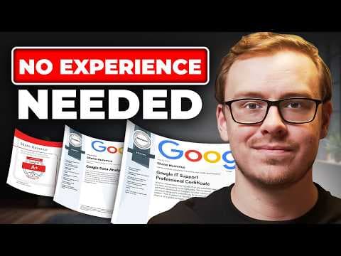 Top 5 Online Certificates and Certifications for Complete Beginners (NO EXPERIENCE NEEDED) thumbnail