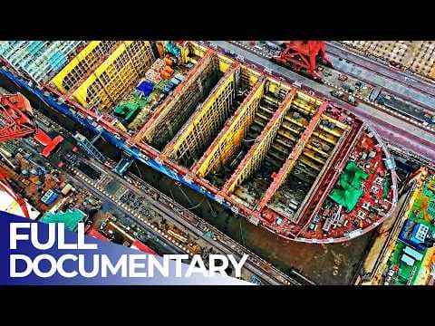 Construction of the Largest Container Ship Ever Built | Mega Projects | FD Engineering thumbnail