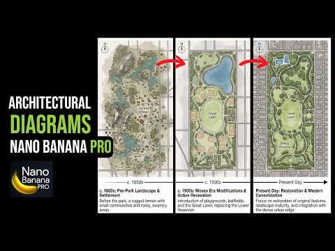Architectural Diagrams in Minutes with Nano Banana Pro | Full Walkthrough with PROMPTS🔥 thumbnail