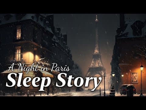 A Snowy Night in Paris: A Soothing Sleep Story to Calm Mind and Body thumbnail