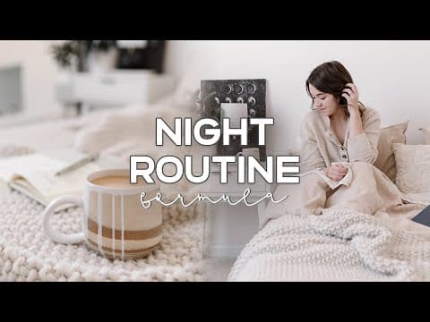 How to Create the PERFECT Night ROUTINE | 20 Ideas for Crafting a CUSTOM Wind Down Routine thumbnail