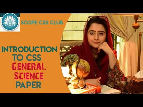 Introduction to CSS General Science Paper thumbnail