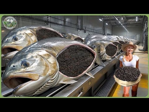 How Sturgeon Caviar Is Mass Processed – Inside Most Luxurious Caviar Farming Industry thumbnail